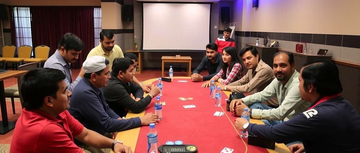 Rummy Champion Community Events in India Rummy Champion community meetup in Mumbai with players interacting and competing